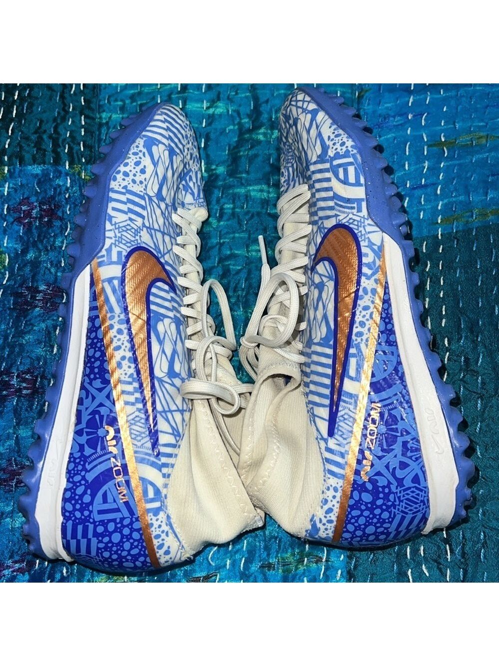 NIKE Zoom Superfly 9 Academy CR7 athletic shoes. Size 7.5 women’s - Picture 4 of 10